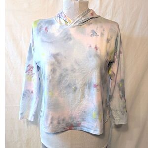 Adidas Tie-Dyed Hoodie, size M